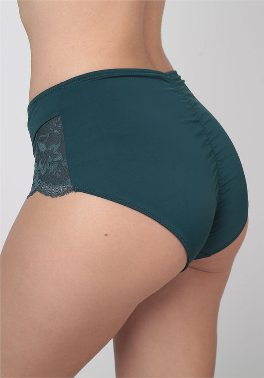PANTALETA MICROFIBRA VERDE MUJER