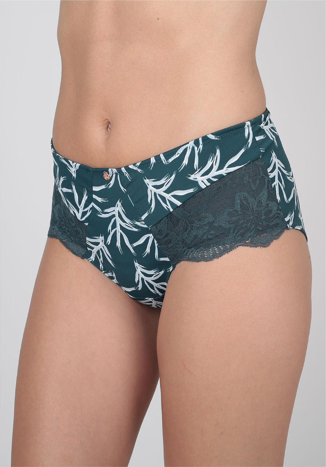 PANTALETA MICROFIBRA KAYSER VERDE MUJER