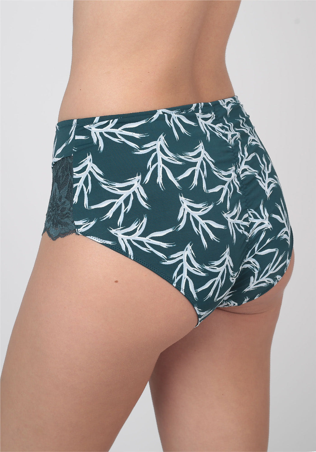 PANTALETA MICROFIBRA KAYSER VERDE MUJER