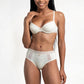 PANTALETA DE MICROFIBRA MARFIL DE MUJER