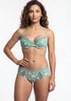 PANTALETA DE MICROFIBRA VERDE DE MUJER