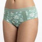 PANTALETA DE MICROFIBRA VERDE DE MUJER