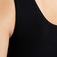 CAMISETA MODELADORA SIN COSTURA NEGRO DE MUJER