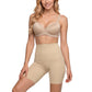 CALZA FAJA CONTROL DE MICROFIBRA BEIGE DE MUJER