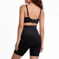 CALZA FAJA CONTROL DE MICROFIBRA NEGRO DE MUJER