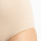 CALZÓN DE MUJER TIRO ALTO DE ALGODÓN BEIGE