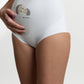 CALZÓN MATERNAL TIRO DEALTO BLANCO DE MUJER