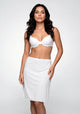 ENAGUA CINTURA BLANCO DE MUJER