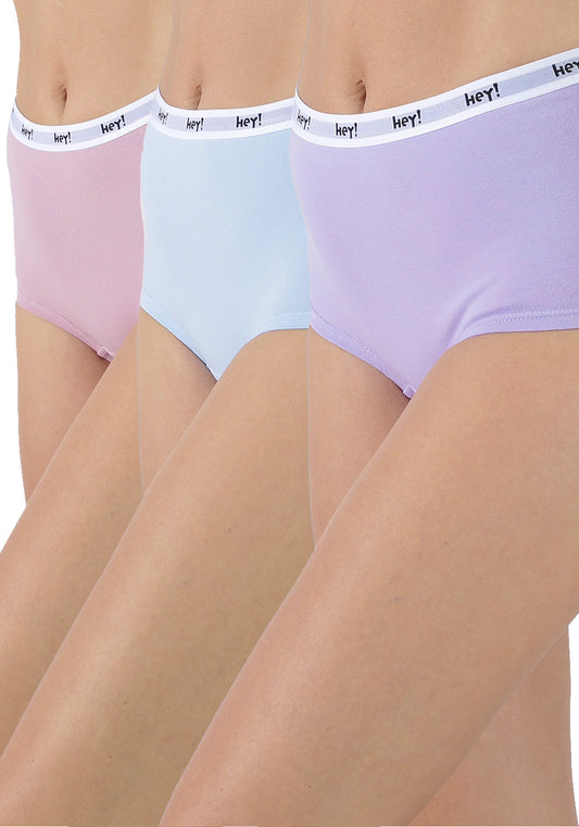 TRIPACK CALZON TIRO ALTO ALGODON