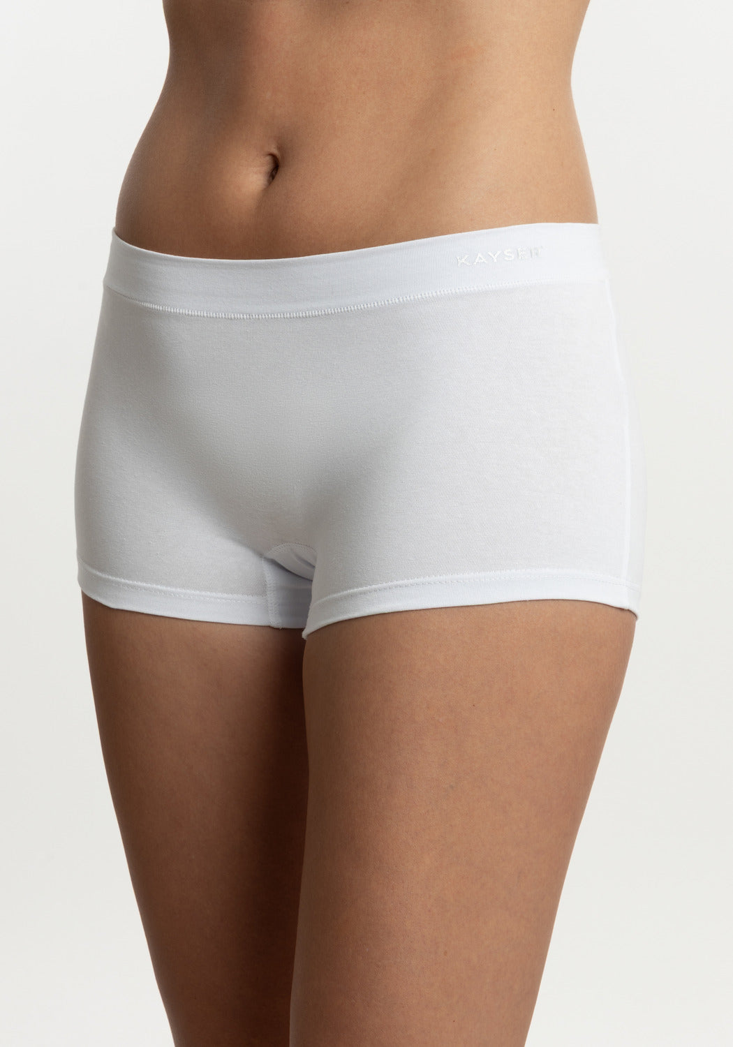 BÓXER DE ALGODÓN BLANCO DE MUJER