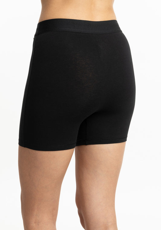 BÓXER DE ALGODÓN KAYSER NEGRO DE MUJER