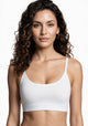 PETO DE ALGODÓN BLANCO DE MUJER