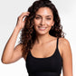PETO DE ALGODÓN NEGRO DE MUJER