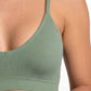 PETO SIN COSTURA VERDE DE MUJER
