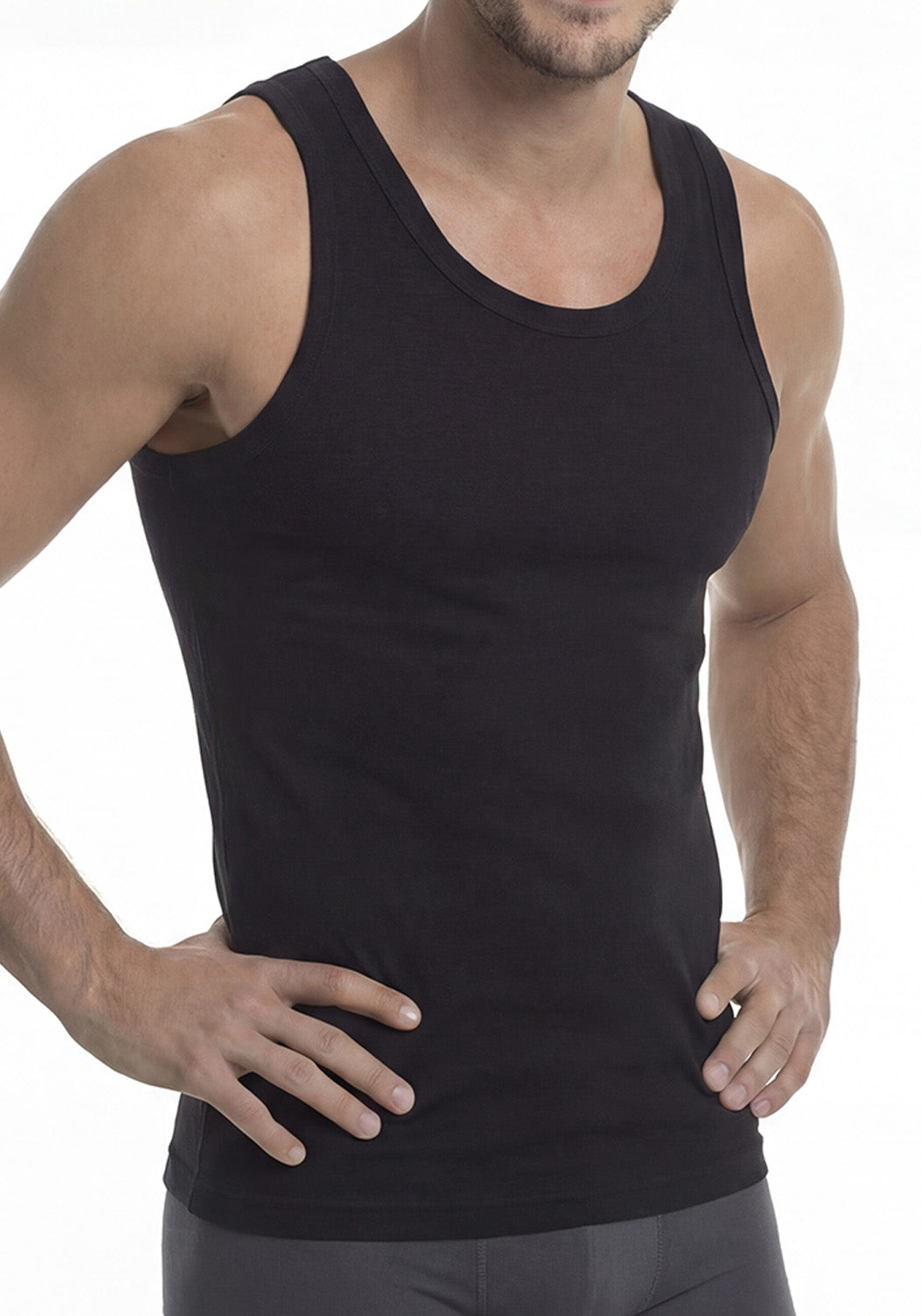CAMISETA SIN MANGA ALGODÓN