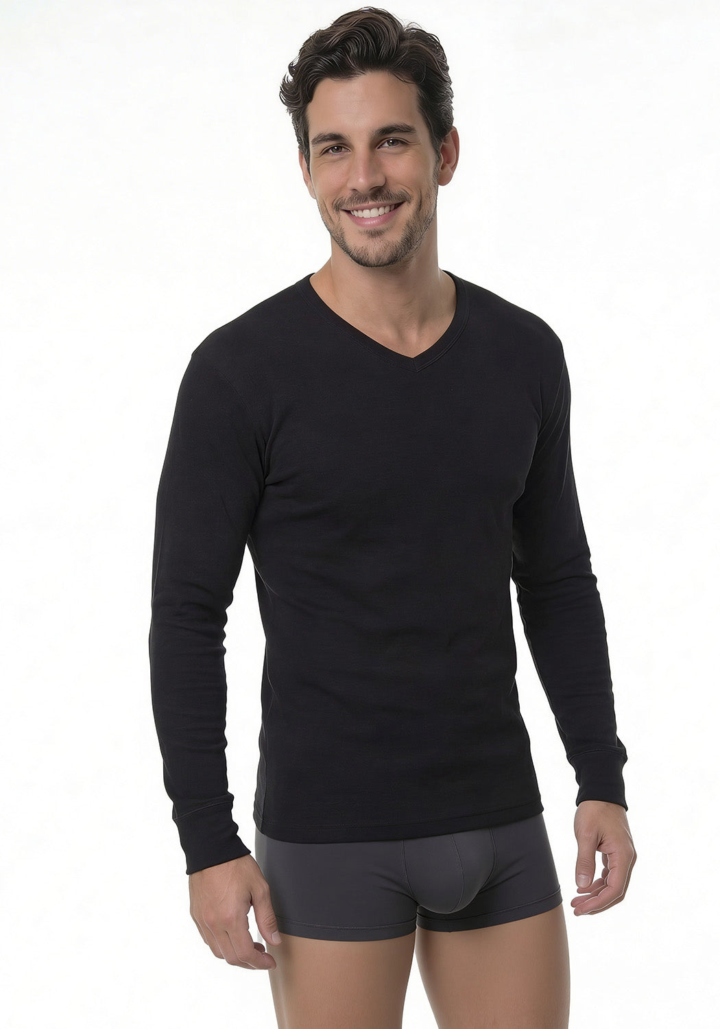 CAMISETA MANGA LARGA ALGODÓN