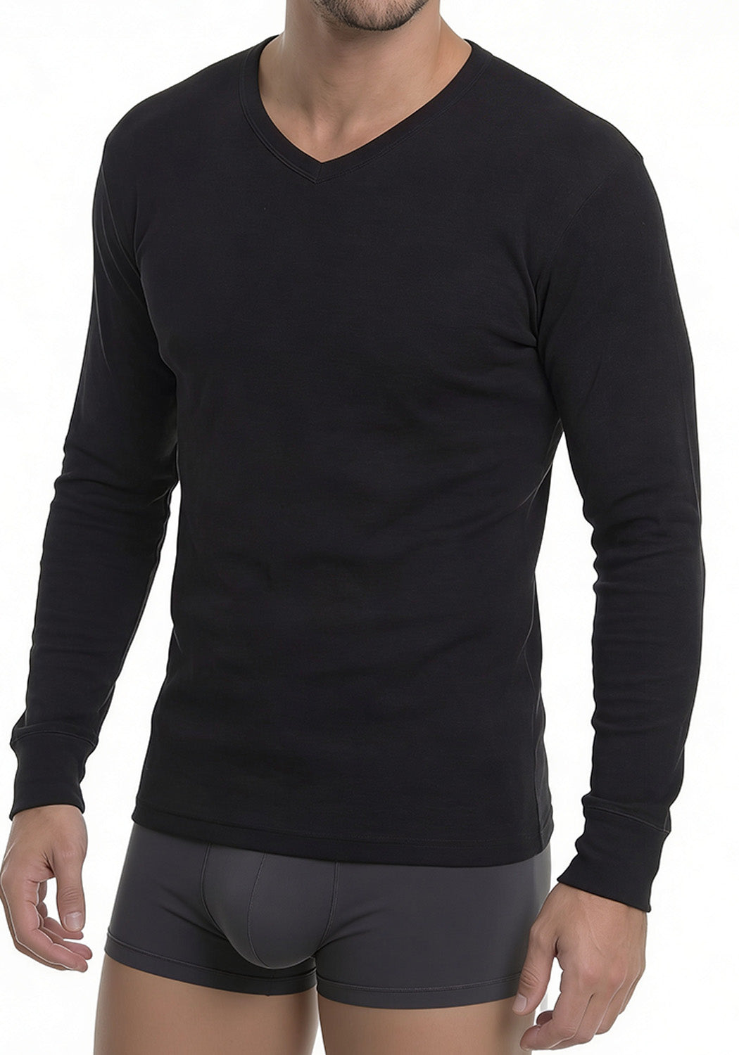 CAMISETA MANGA LARGA ALGODÓN