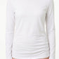 CAMISETA MANGA LARGA SUPER SOFT BLANCO MUJER