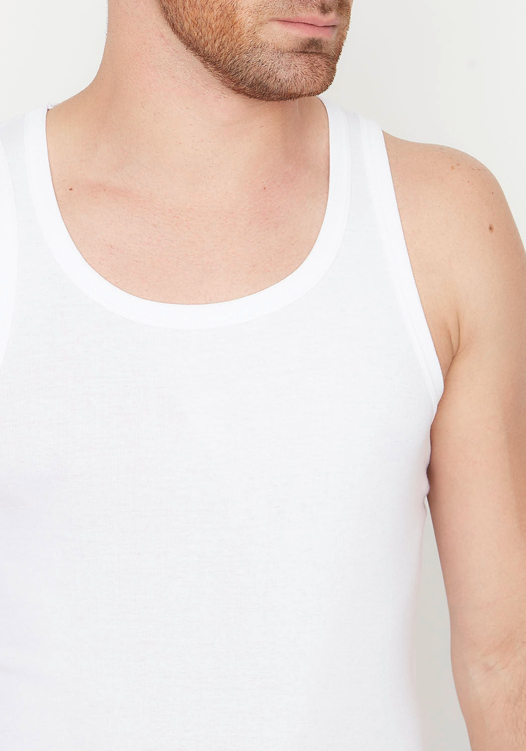 CAMISETA SIN MANGA ALGODÓN