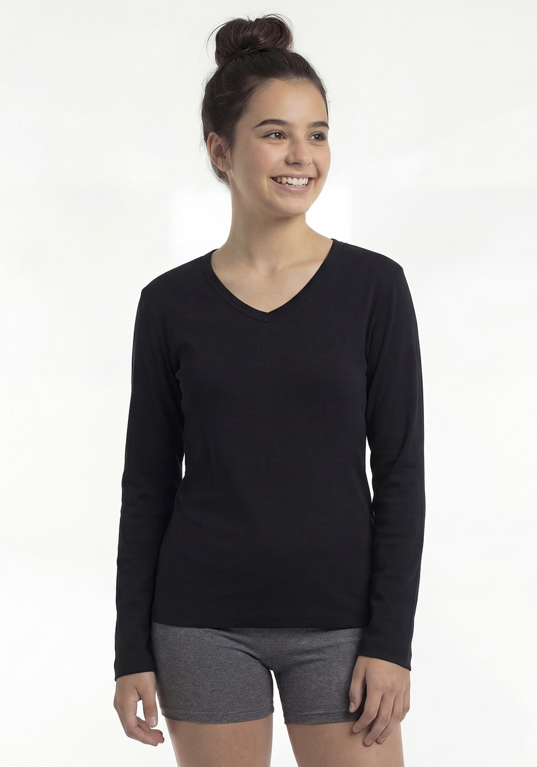 CAMISETA ALGODÓN MANGA LARGA