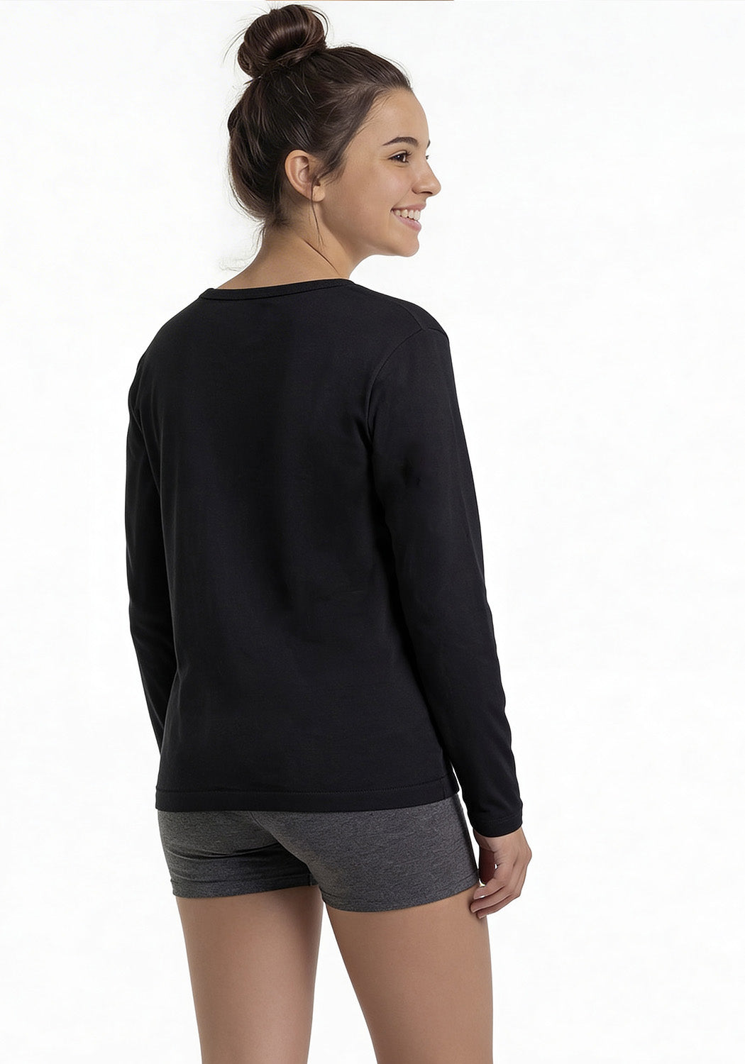 CAMISETA ALGODÓN MANGA LARGA