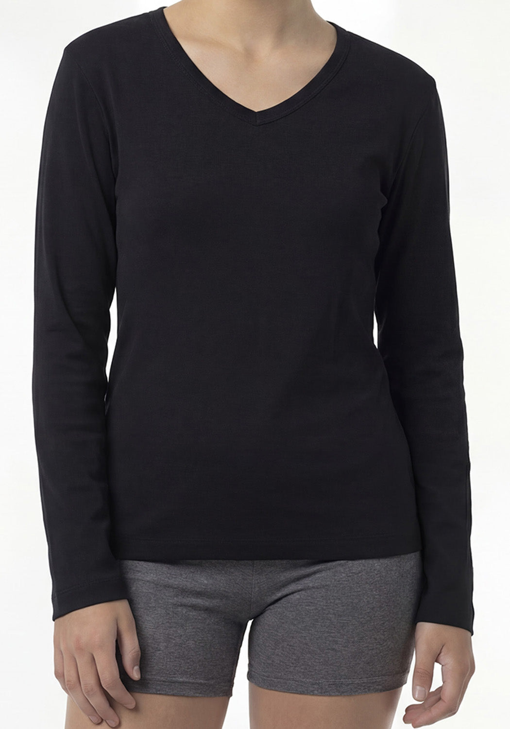 CAMISETA ALGODÓN MANGA LARGA