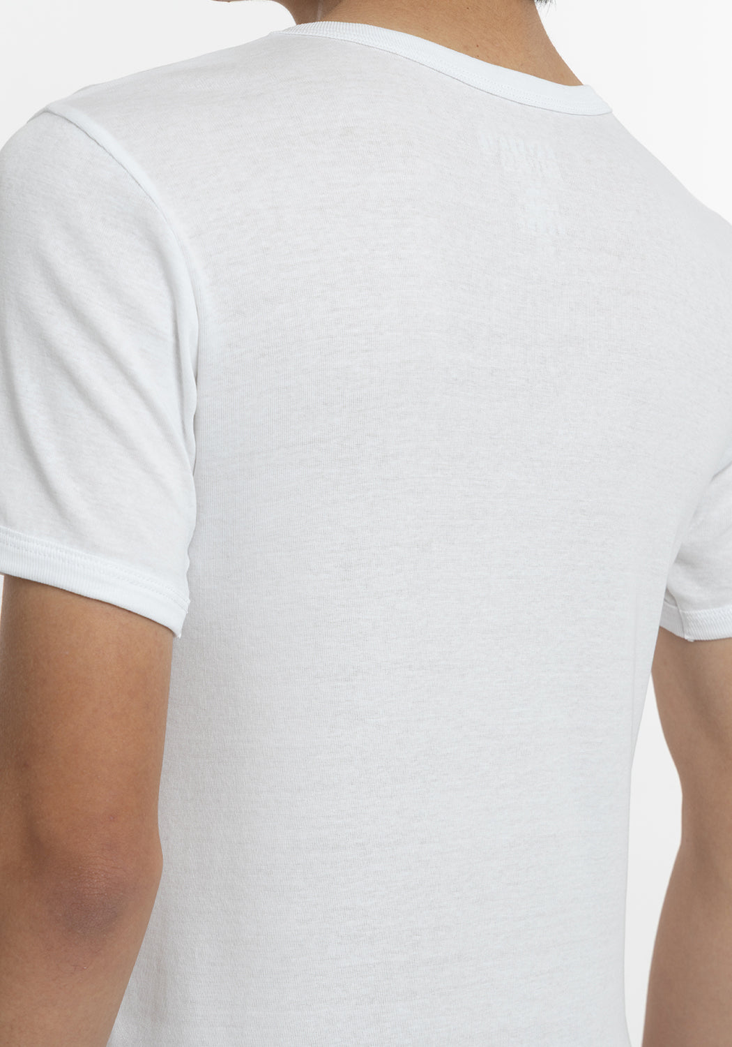 CAMISETA MANGA CORTA UNISEX ALGODÓN BLANCO UNISEX