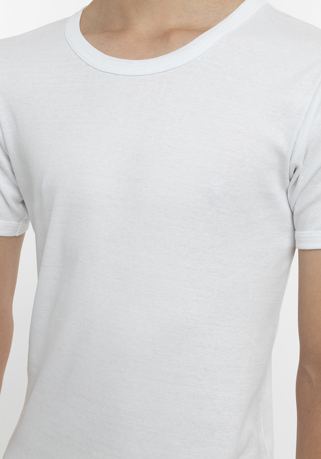 CAMISETA MANGA CORTA UNISEX ALGODÓN BLANCO UNISEX