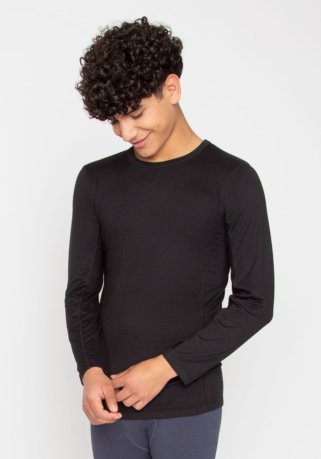 CAMISETA MANGA LARGA MICROFIBRA