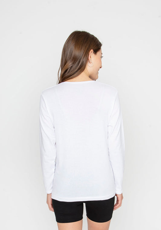 CAMISETA ALGODÓN MANGA LARGA