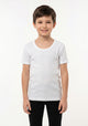 CAMISETA MANGA CORTA UNISEX ALGODÓN BLANCO DE UNISEX