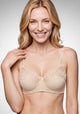 SOSTÉN DE ALGODÓN BEIGE DE MUJER