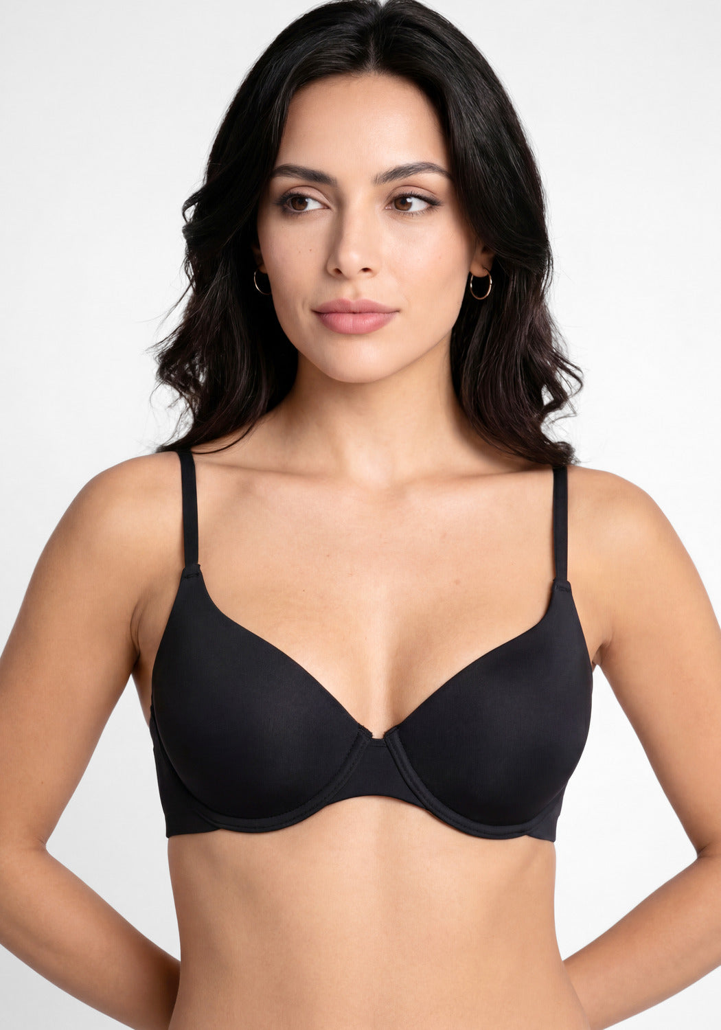 SOSTÉN DE MICROFIBRA  KAYSER NEGRO DE MUJER