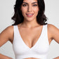 SOSTÉN DE MICROFIBRA BLANCO DE MUJER KAYSER