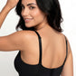 SOSTÉN KAYSER MICROFIBRA NEGRO MUJER