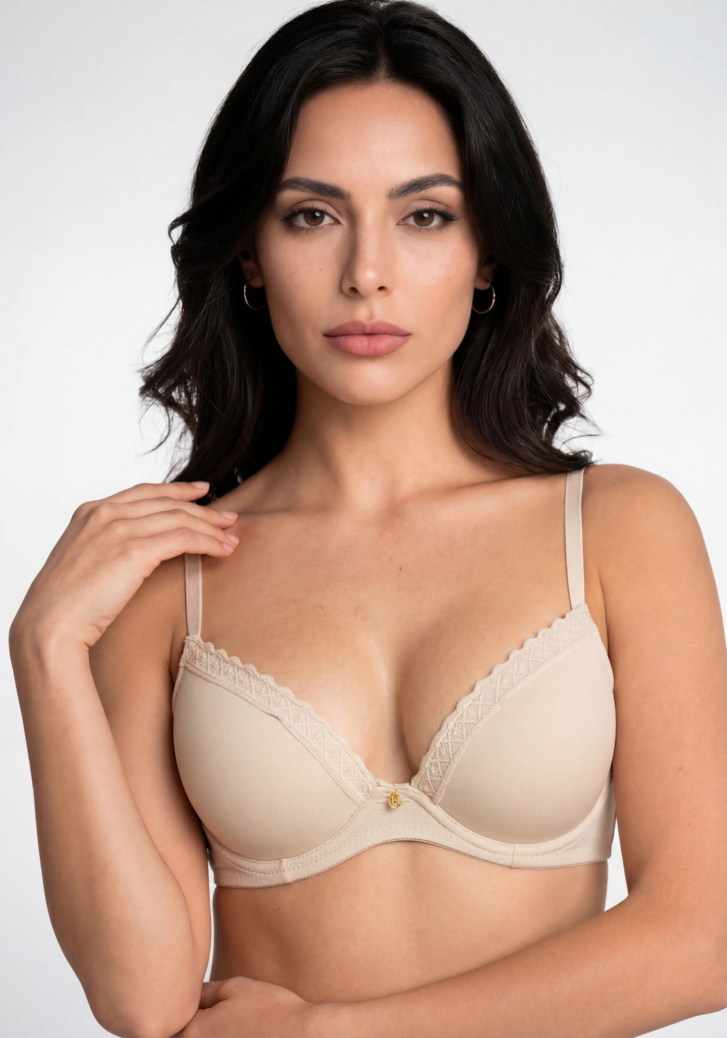 SOSTÉN KAYSER DE MICROFIBRA BEIGE MUJER