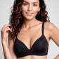 SOSTÉN DE MICROFIBRA SOFT NEGRO DE MUJER