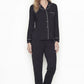 PIJAMA NEGRO ALGODON