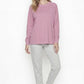 PIJAMA VISCOSA PIJAMAS LARGOS MORADO MUJER