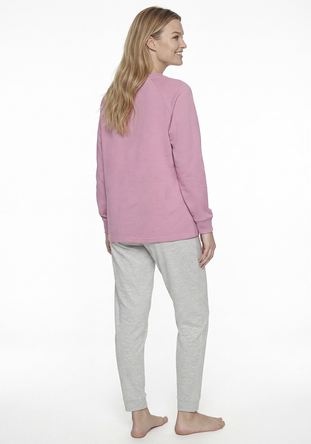 PIJAMA VISCOSA PIJAMAS LARGOS MORADO MUJER