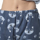 PIJAMA POLAR AZUL MUJER