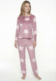 PIJAMA PLUSH ROSADO MUJER