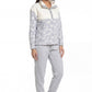 PIJAMA CORAL FLEECE AZUL MUJER