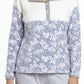 PIJAMA CORAL FLEECE AZUL MUJER