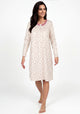 CAMISA ALGODON MARFIL MUJER