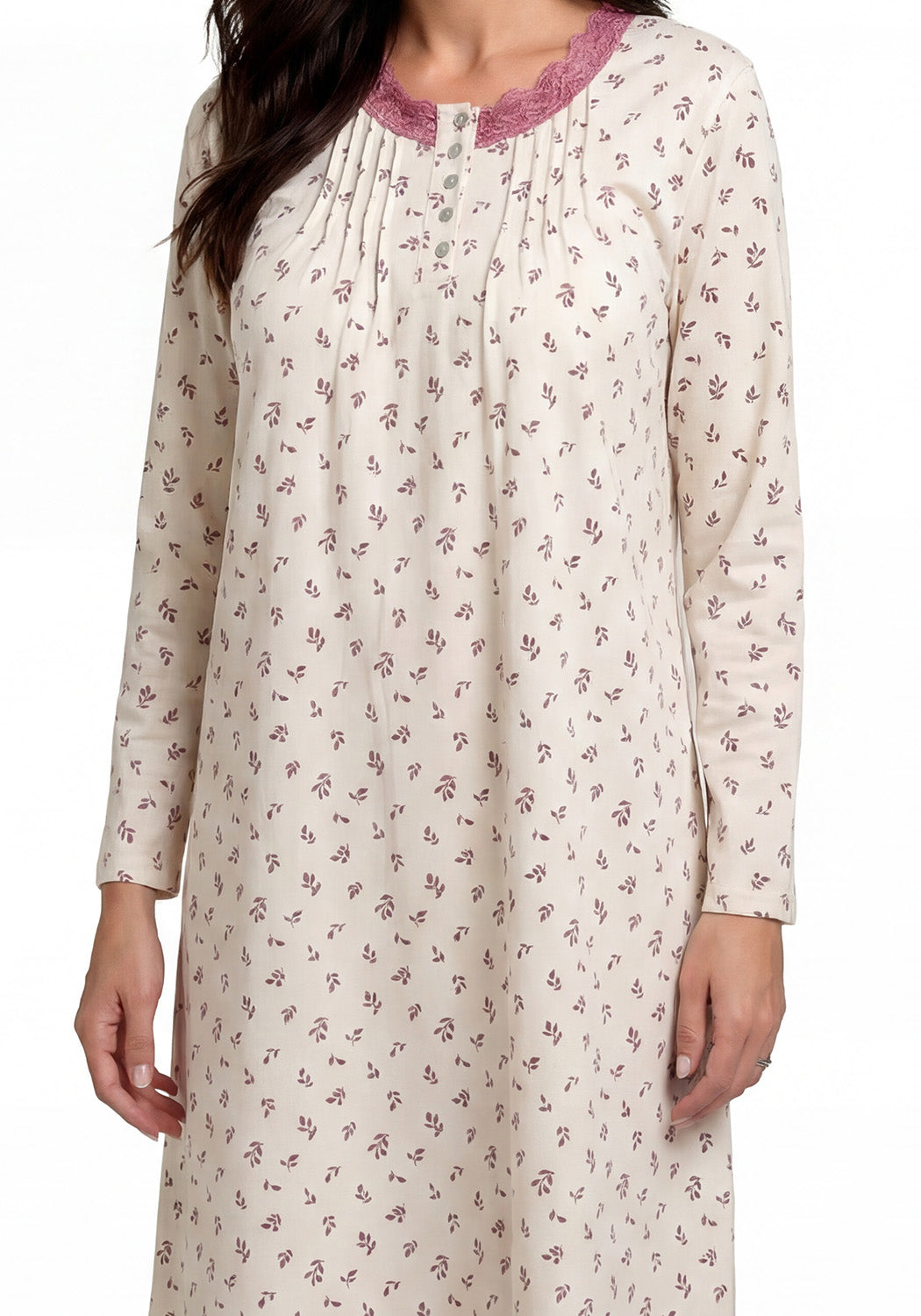 CAMISA ALGODON MARFIL MUJER