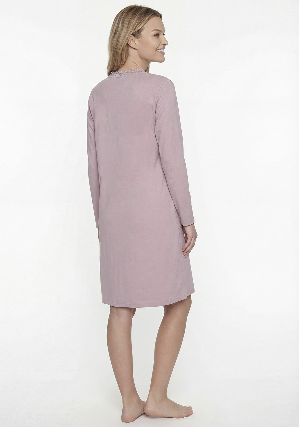 CAMISA ALGODON ROSADO MUJER