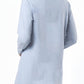 CAMISA ALGODON CELESTE MUJER