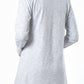 CAMISA ALGODON GRIS MUJER