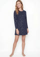 CAMISOLA ALGODON AZUL MUJER